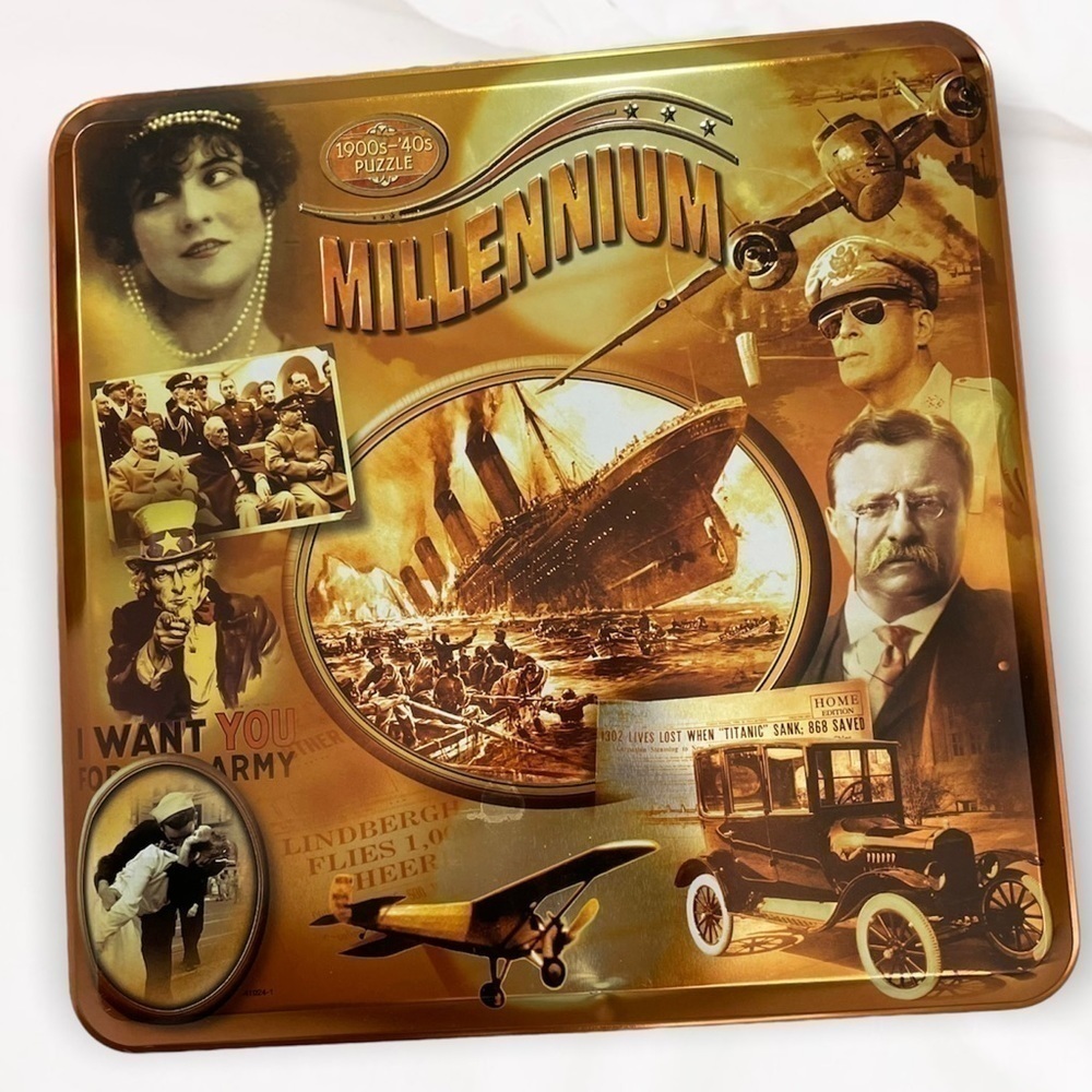Millennium Puzzle: 1900s - '40s; 1000 Piece Special Tin Edition